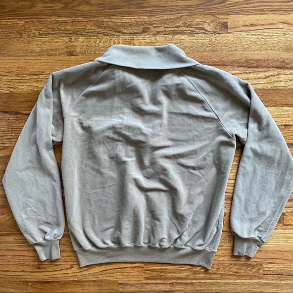 Vintage 1970s Lee Made In USA Velour Long Sleeve Top Size Medium - Picture 2 of 3